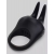 Черное эрекционное виброкольцо Sensation Rechargeable Vibrating Rabbit Love Ring - Fifty Shades of Grey - в Нижнекамске купить с доставкой