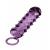 Закрытая фиолетовая насадка с пупырышками SAMURAI PENIS SLEEVE PURPLE - 14,5 см. - NMC - в Нижнекамске купить с доставкой