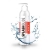 Возбуждающий гель-лубрикант SPLASHGLIDE HOT STIMULATIVE - 330 мл. - Splashglide - купить с доставкой в Нижнекамске