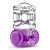 Фиолетовое эрекционное виброкольцо One Night Stand Vibrating C-Ring - Blush Novelties - в Нижнекамске купить с доставкой