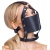 Черный намордник с кляпом-шаром Head Harness With A Gag - Orion - купить с доставкой в Нижнекамске