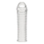 Текстурированная насадка на пенис Clear Textured Penis Enhancing Sleeve Extension - 16,5 см. - BlueLine - в Нижнекамске купить с доставкой