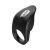 Черное эрекционное виброкольцо Vibro Lust Ring - MALESATION - в Нижнекамске купить с доставкой