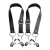 Ремни с зажимами для половых губ Spread Labia Spreader Straps with Clamps - XR Brands - купить с доставкой в Нижнекамске