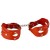 Красные наручники «Цезарь» - Sitabella - купить с доставкой в Нижнекамске