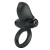 Черное эрекционное кольцо с вибрацией Adrien - Baile - в Нижнекамске купить с доставкой
