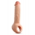 Телесная насадка-удлинитель Thrive 8.75 Inch Realistic Penis Extender Sleeve - 22,2 см. - Blush Novelties - в Нижнекамске купить с доставкой