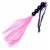 Розовая силиконовая плеть - 35,5 см. - Boys of Toys - купить с доставкой в Нижнекамске