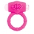 Розовое эрекционное виброкольцо A-toys - A-toys - в Нижнекамске купить с доставкой