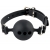 Силиконовый кляп-шар с отверстиями для дыхания Silicone Breathable Ball Gag Small - Pipedream - купить с доставкой в Нижнекамске