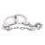 Наручники из металла с длинной цепочкой CHROME HANDCUFFS METAL HANDCUFFS W. KEY - NMC - купить с доставкой в Нижнекамске