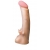 Телесная насадка REAL Standard с усиками на основании - 19 см. - LOVETOY (А-Полимер) - купить с доставкой в Нижнекамске
