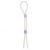 Прозрачное эрекционное кольцо-лассо SILICONE LASSO COCK RING DUAL BEADS - NMC - в Нижнекамске купить с доставкой