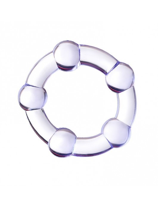 Фиолетовое эрекционное кольцо A-Toys - A-toys - в Нижнекамске купить с доставкой