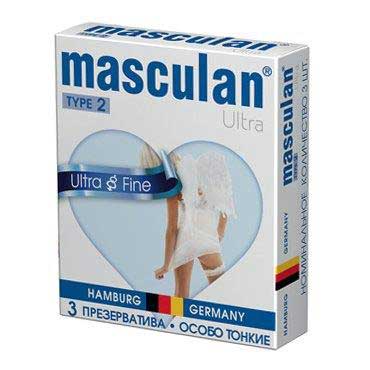 Ультратонкие презервативы Masculan Ultra Fine с обильной смазкой - 3 шт. - Masculan - купить с доставкой в Нижнекамске