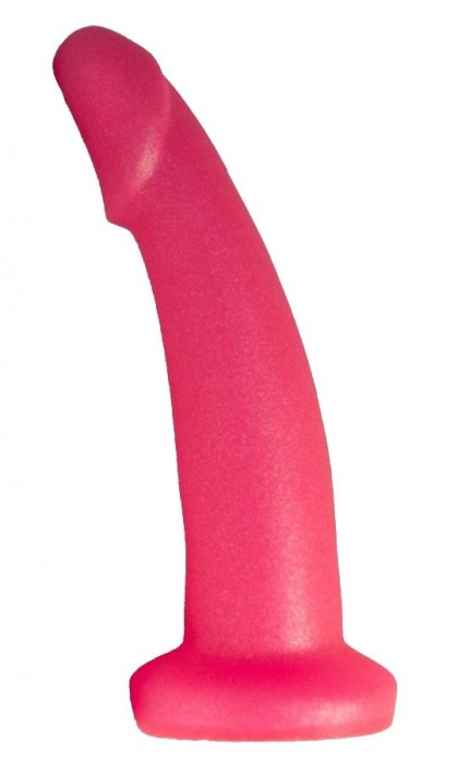 Розовый плаг-массажёр для простаты - 13,5 см. - LOVETOY (А-Полимер) - в Нижнекамске купить с доставкой