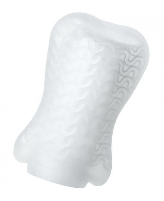 Белый мастурбатор A-Toys Pocket Wavy - A-toys - в Нижнекамске купить с доставкой