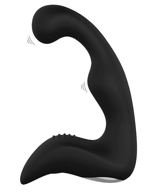 Чёрный перезаряжаемый массажёр простаты BOOTY PLEASER - Dream Toys - в Нижнекамске купить с доставкой