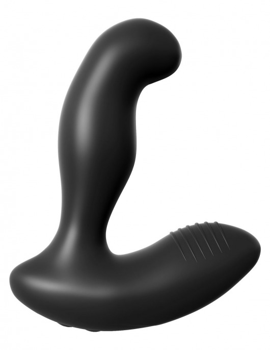 Черный массажер простаты Electro Stim Prostate Vibe с электростимуляцией - 13,3 см. - Pipedream - купить с доставкой в Нижнекамске