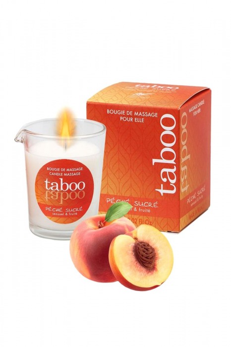 Массажное аромамасло с афродизиаками для женщин RUF Taboo Peche sucre - 60 гр. - RUF - купить с доставкой в Нижнекамске