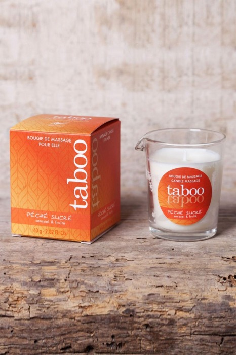Массажное аромамасло с афродизиаками для женщин RUF Taboo Peche sucre - 60 гр. - RUF - купить с доставкой в Нижнекамске