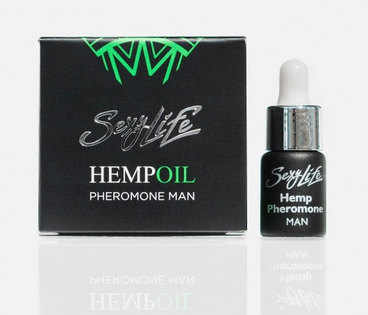 Мужские духи с феромонами Sexy Life HEMPOIL man - 5 мл. -  - Магазин феромонов в Нижнекамске