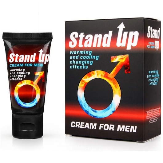 Возбуждающий крем для мужчин Stand Up - 25 гр. - Биоритм - купить с доставкой в Нижнекамске
