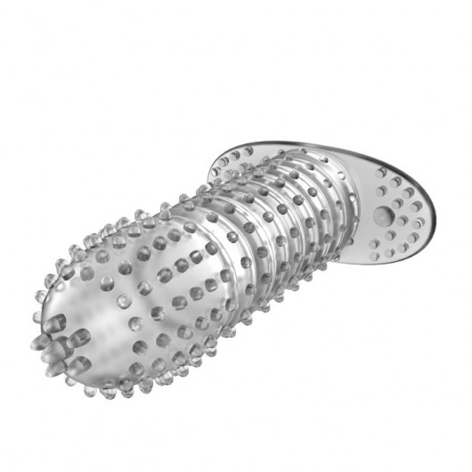 Закрытая прозрачная насадка Crystal sleeve - 12 см. - Erowoman-Eroman - в Нижнекамске купить с доставкой