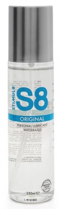 Универсальный лубрикант на водной основе S8 Original Lubricant - 250 мл. - Stimul8 - купить с доставкой в Нижнекамске