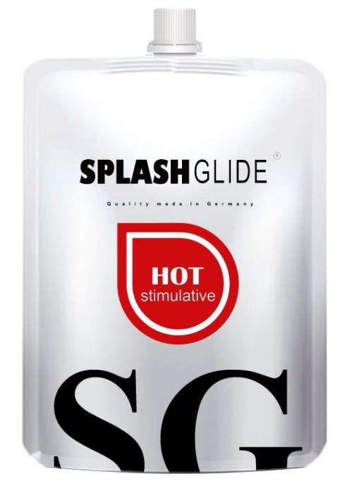Возбуждающий лубрикант на водной основе Splashglide Hot Stimulative - 100 мл. - Splashglide - купить с доставкой в Нижнекамске