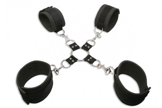 Наручники и наножники с фиксацией Extreme Hog-Tie Kit - Pipedream - купить с доставкой в Нижнекамске