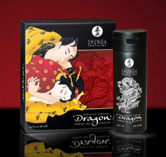 Интимный мужской крем  Дракон - Shunga - купить с доставкой в Нижнекамске