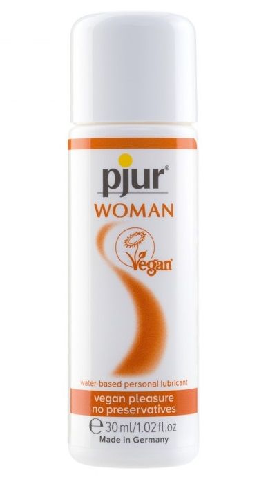 Лубрикант pjur WOMAN Vegan на водной основе - 30 мл. - Pjur - купить с доставкой в Нижнекамске
