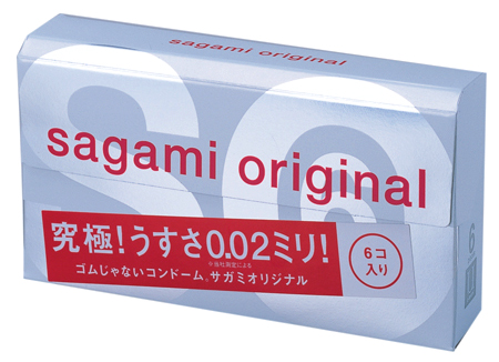 Ультратонкие презервативы Sagami Original - 6 шт. - Sagami - купить с доставкой в Нижнекамске