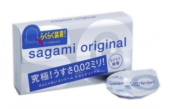 Ультратонкие презервативы Sagami Original QUICK - 6 шт. - Sagami - купить с доставкой в Нижнекамске
