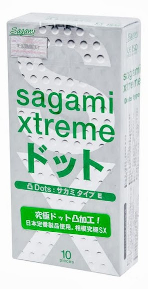 Презервативы Sagami Xtreme Type-E с точками - 10 шт. - Sagami - купить с доставкой в Нижнекамске