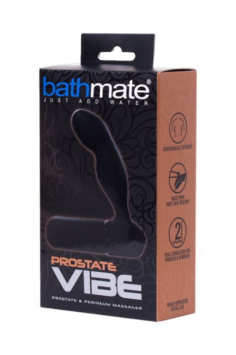 Стимулятор простаты Prostate Vibe - 10,5 см. - Bathmate - в Нижнекамске купить с доставкой