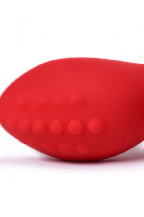 Красный силиконовый вибростимулятор простаты Proman - 12,5 см. - ToyFa - в Нижнекамске купить с доставкой
