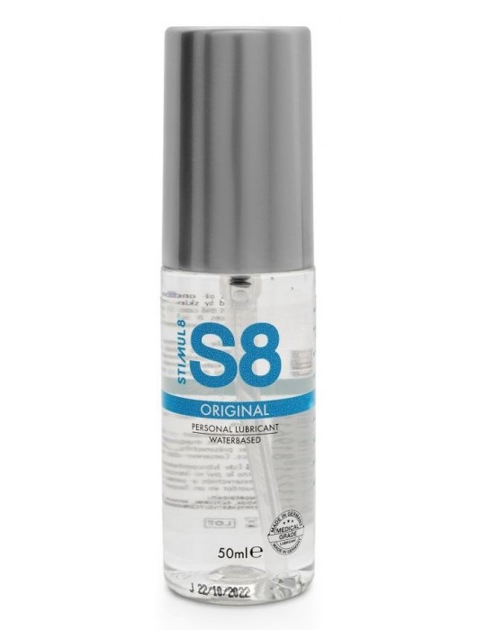 Универсальный лубрикант на водной осноdе S8 Original Lube - 50 мл. - Stimul8 - купить с доставкой в Нижнекамске