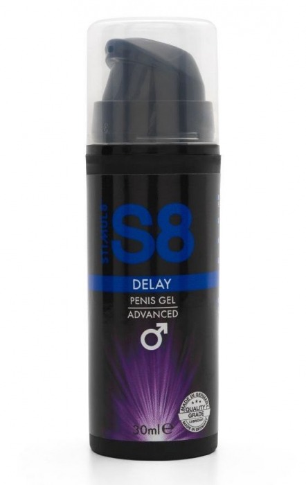 Пролонгирующий гель для мужчин S8 Delay Gel - 30 мл. - Stimul8 - купить с доставкой в Нижнекамске