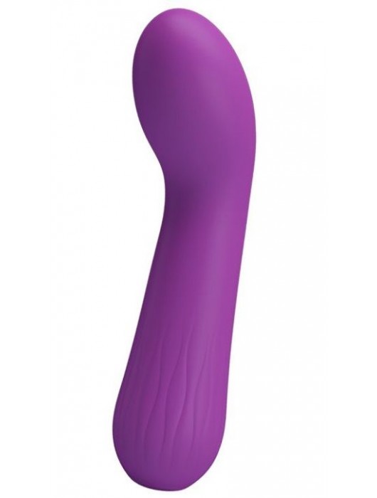 Фиолетовый гнущийся вибратор Faun - 15 см. - Baile