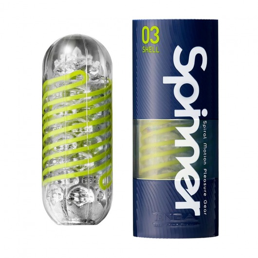 Мастурбатор SPINNER Shell - Tenga - в Нижнекамске купить с доставкой