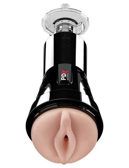 Телесный вибромастурбатор-вагина Cock Compressor Vibrating Stroker - Pipedream - в Нижнекамске купить с доставкой