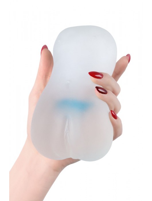 Прозрачный реалистичный мастурбатор Juicy Pussy Hot Crystal - ToyFa - в Нижнекамске купить с доставкой