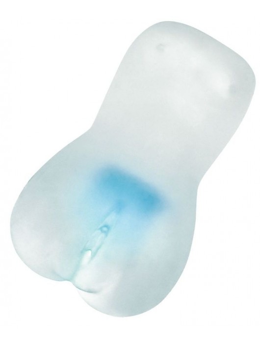 Прозрачный реалистичный мастурбатор Juicy Pussy Hot Crystal - ToyFa - в Нижнекамске купить с доставкой