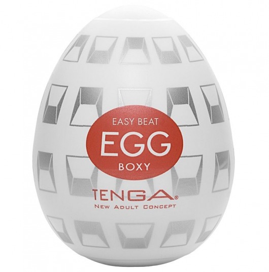 Мастурбатор-яйцо EGG Boxy - Tenga - в Нижнекамске купить с доставкой