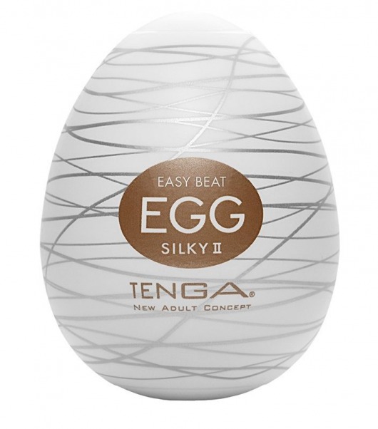 Мастурбатор-яйцо EGG Silky II - Tenga - в Нижнекамске купить с доставкой