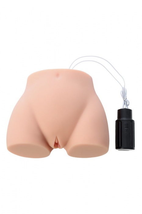 Мастурбатор-полуторс Cherry с вибрацией и двумя любовными тоннелями - KOKOS - в Нижнекамске купить с доставкой