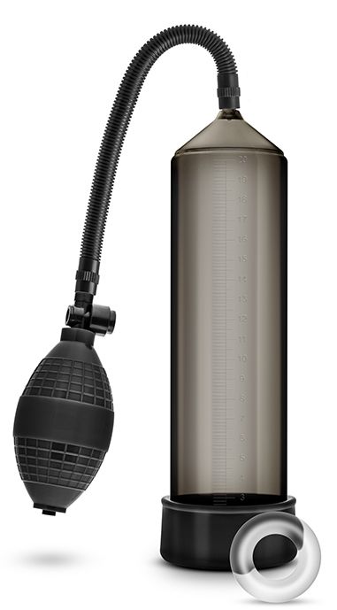 Черная вакуумная помпа VX101 Male Enhancement Pump - Blush Novelties - в Нижнекамске купить с доставкой