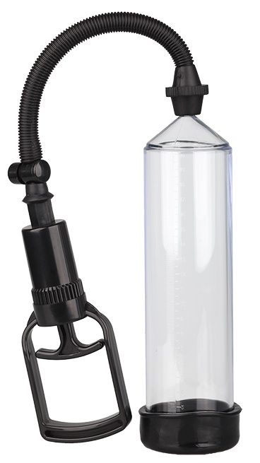 Прозрачная вакуумная помпа TRIGGER HANDLE PENIS PUMP - Dream Toys - в Нижнекамске купить с доставкой